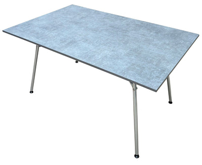 Isabella Eet tafel grijs 90 x 138 cm