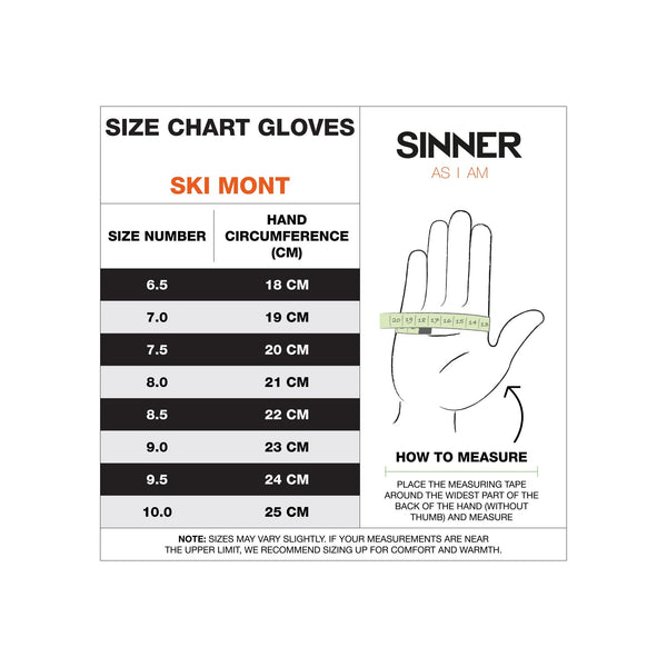 Sinner Ski Mont Glove