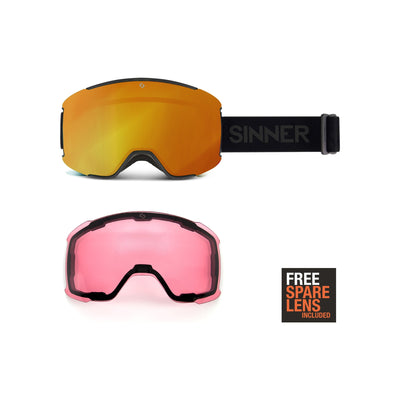 Sinner Snowflake — Matte Black/Orange