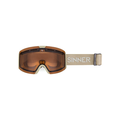 Sinner Arc Trans+ — Matte Light Grey/Orange