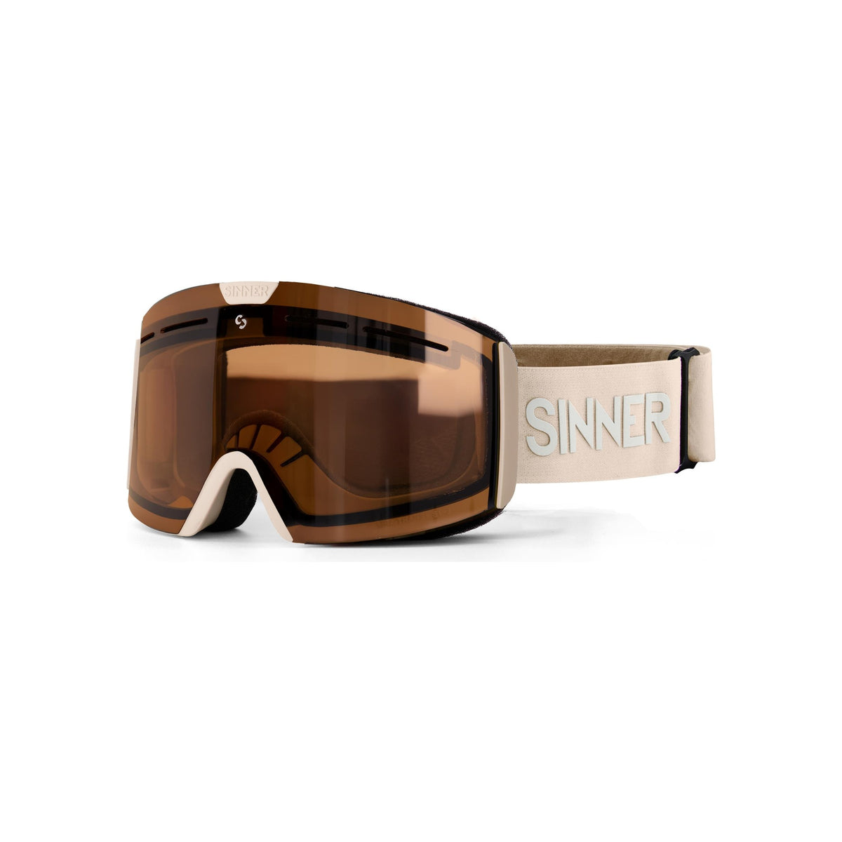 Sinner Arc Trans+ — Matte Light Grey/Orange