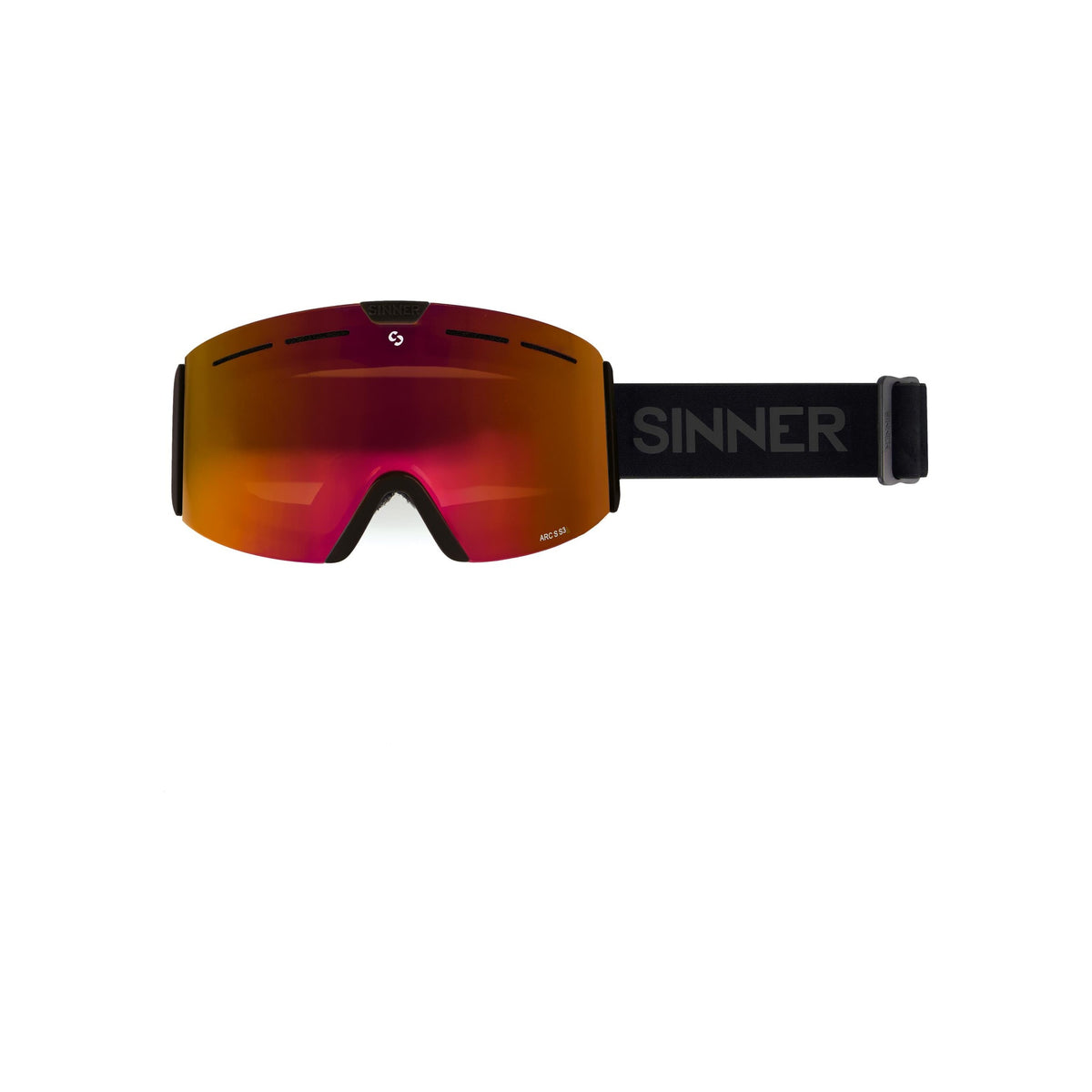 Sinner Arc S — Matte Black/Red