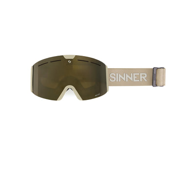 Sinner Arc S — Matte Light Grey/Gold