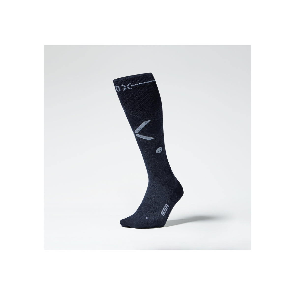 Zwarte compressiekousen met CW-X logo voor sport en herstel