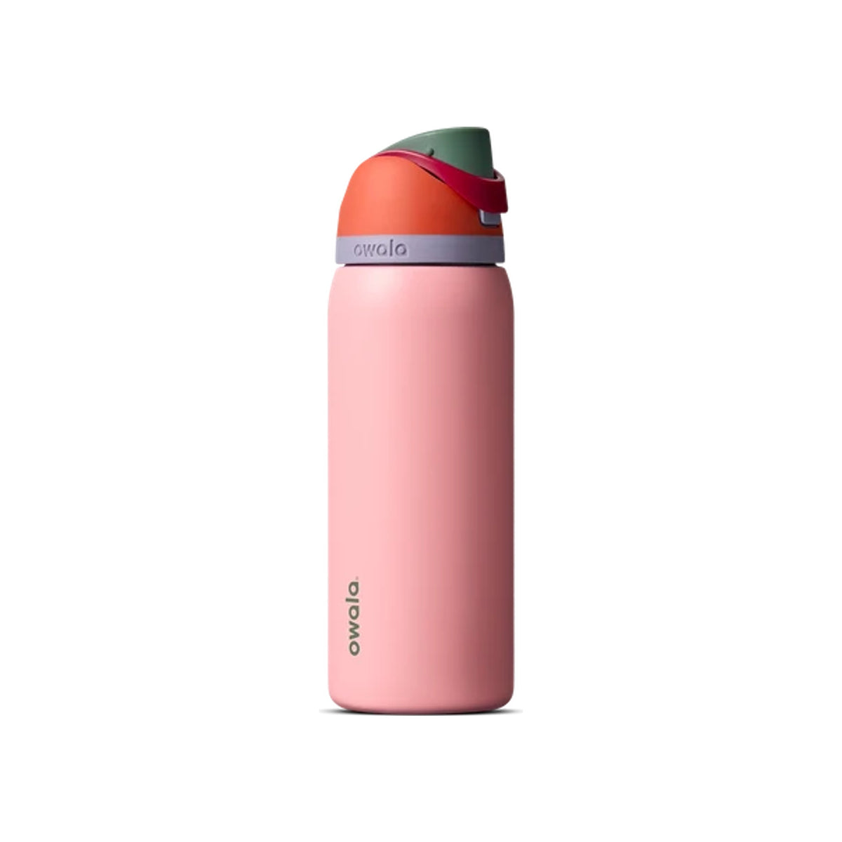 Owala FreeSip roze thermosfles 680ml met flip-top deksel - isolerende drinkfles voor sport en onderweg