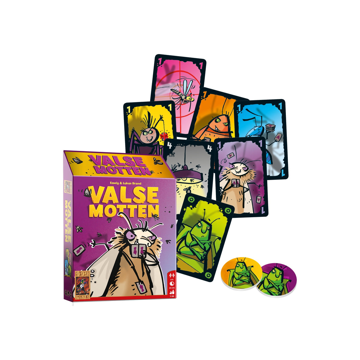 Valse Motten - Kaartspel