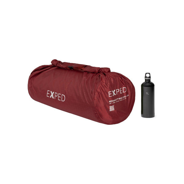 Exped MegaMat Max Duo QUEEN Burgundy Zelfopblazende Slaapmat
